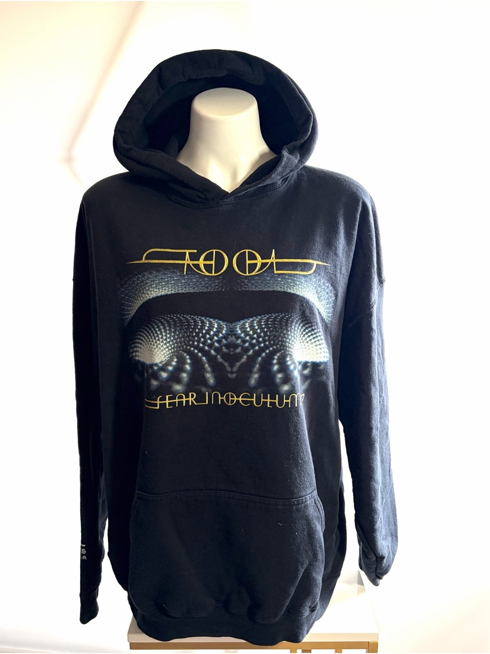 Tool Fear Inoculum Black Zip-Up Style Hoodie